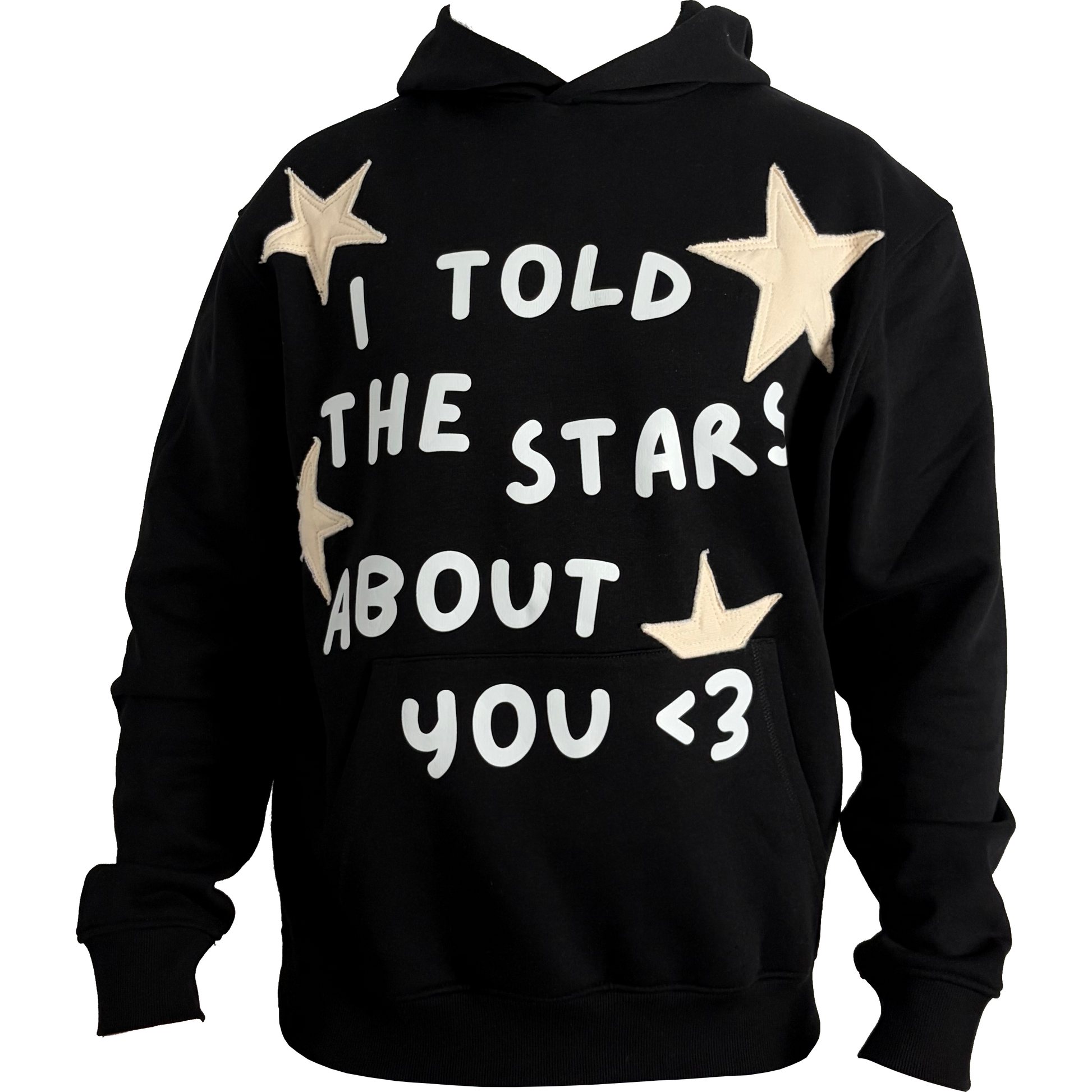 I told the stars about you Front